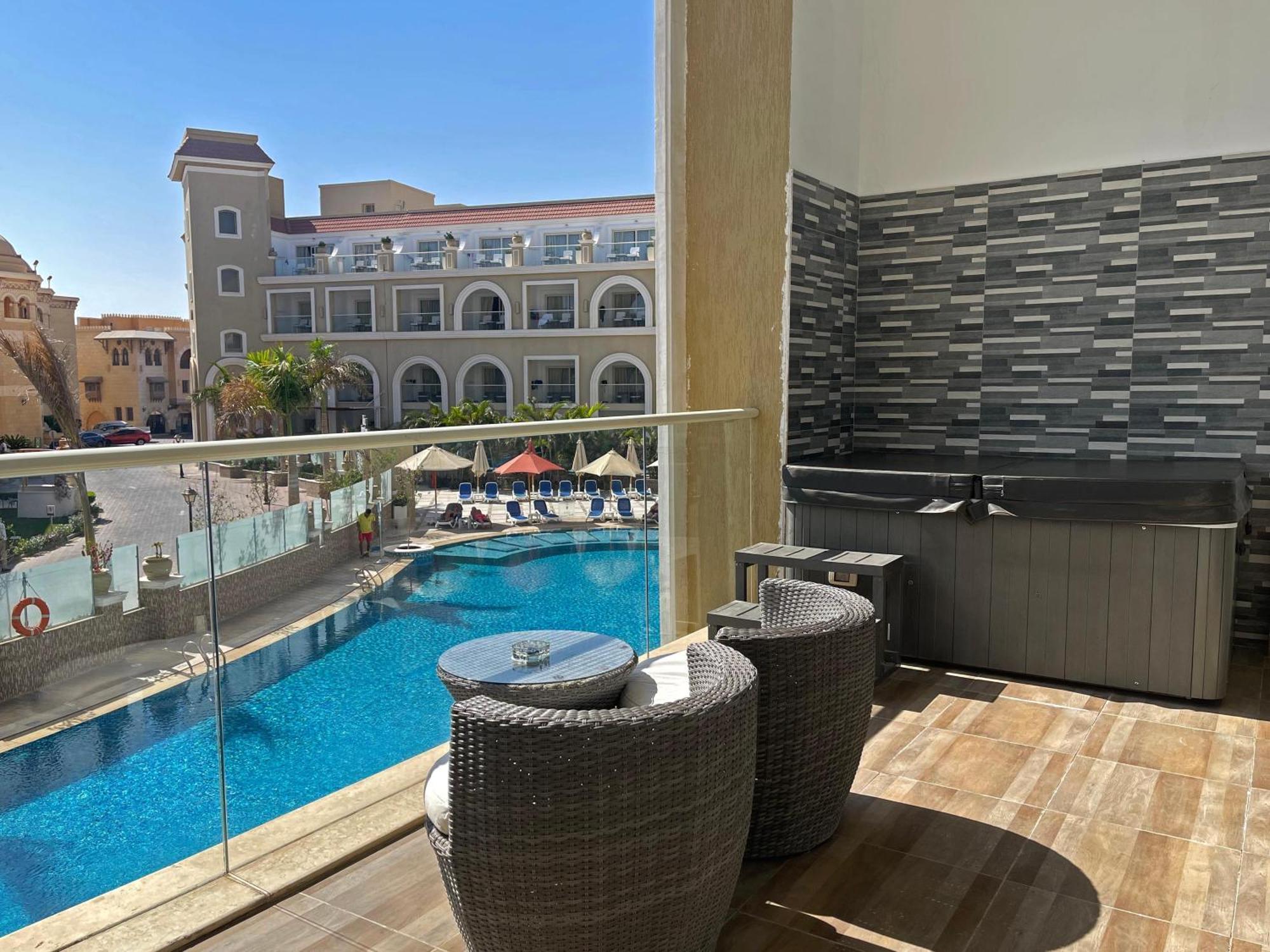הורגהדה Kaisol Romance Resort Sahl Hasheesh - Adults Only מראה חיצוני תמונה The swimming pool at the hotel