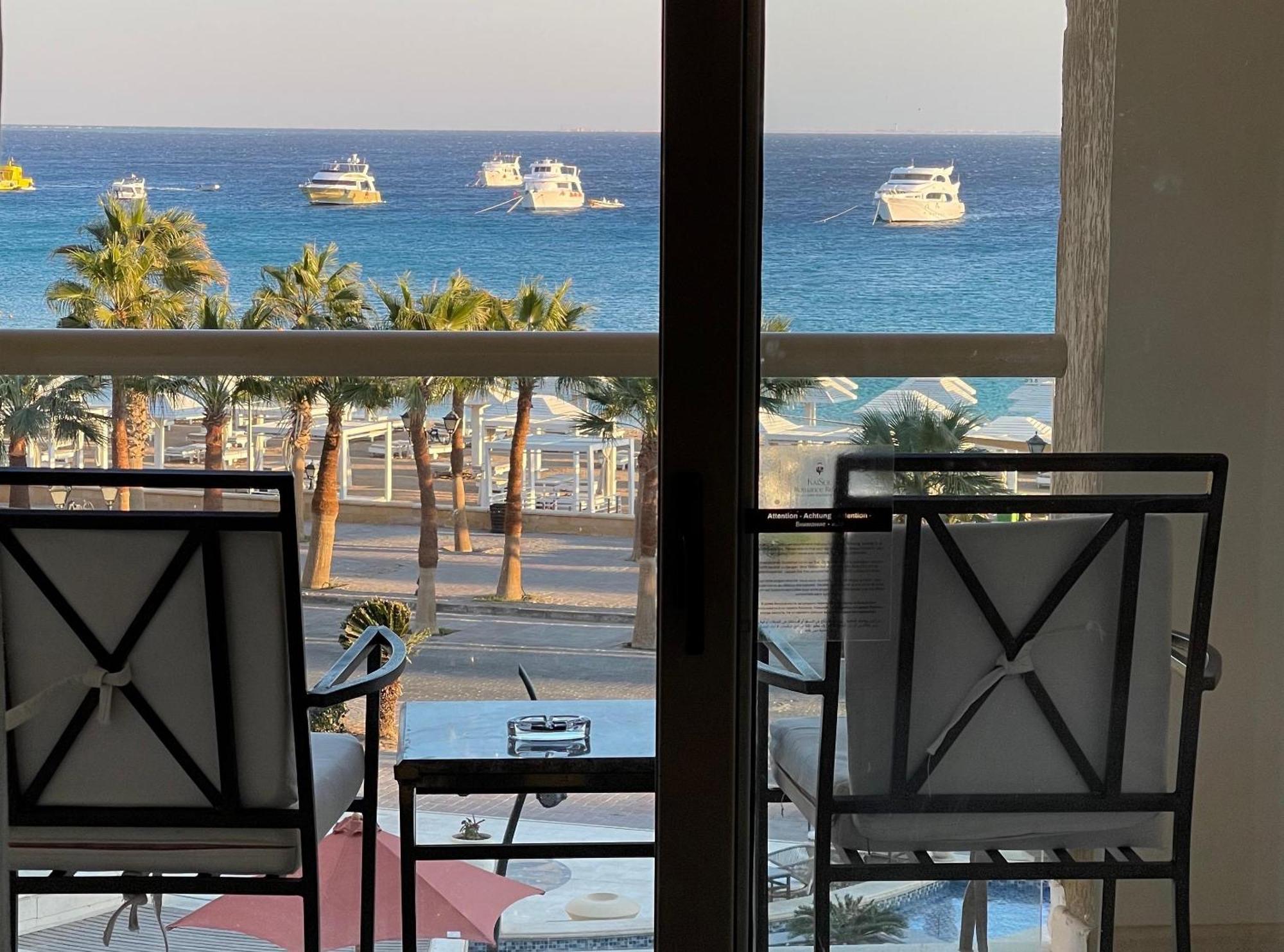 הורגהדה Kaisol Romance Resort Sahl Hasheesh - Adults Only מראה חיצוני תמונה View from a hotel room